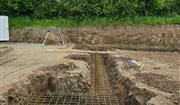 Rénovation, extension et construction de bâtiments agricoles à Canet-de-Salars - Terrassement et Fondations